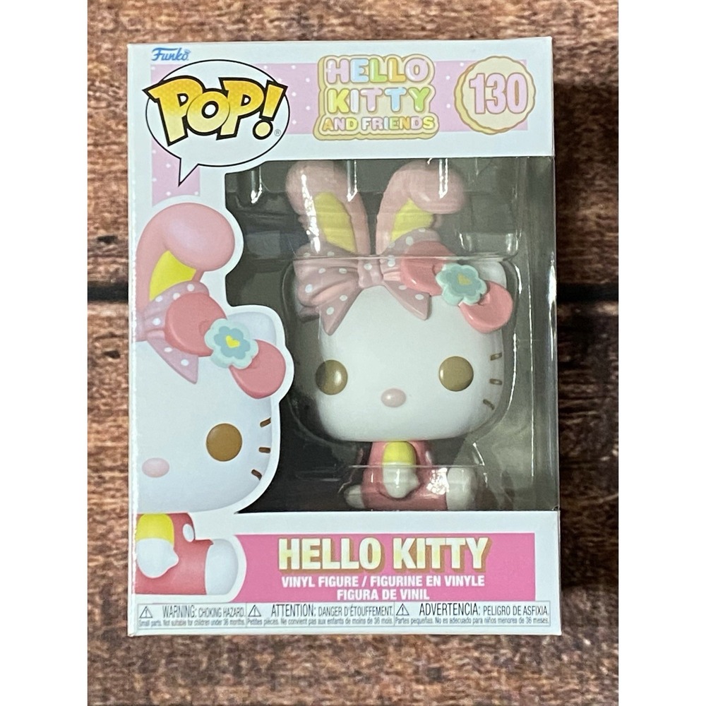 Funko Pop Hello Kitty with Bunny Ears Spring/Easter Vinyl Figure #130 New